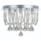 Telbix Sandro 5 Light Crystal CTC Light | Chrome