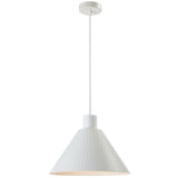 Telbix Kestra Small Pendant Light | White
