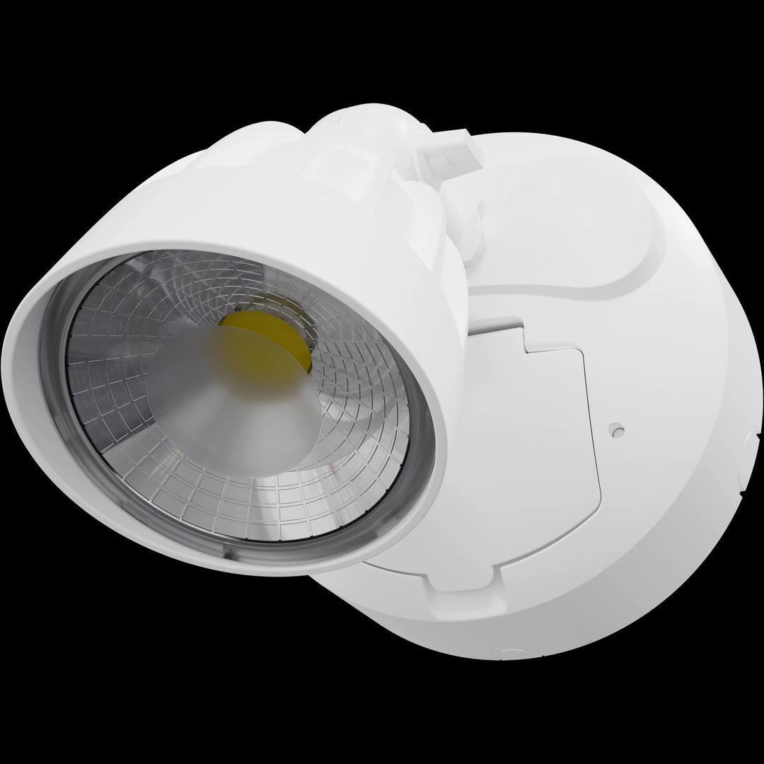 Calibo Nighthawk Single LED Spotlight With Sensor | White