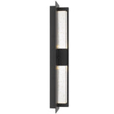 Telbix Prada 10W LED Exterior Wall Light | Black