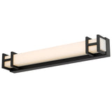 Telbix Gilson Small Tricolour LED Vanity Light | Black
