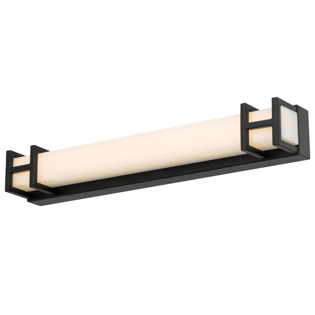 Telbix Gilson Small Tricolour LED Vanity Light | Black