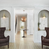 Hinkley Oliver Small Pendant Light | Bright Brass