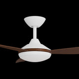 Calibo Condor 48" DC Smart Ceiling Fan with LED Light and Remote Control | White and Koa