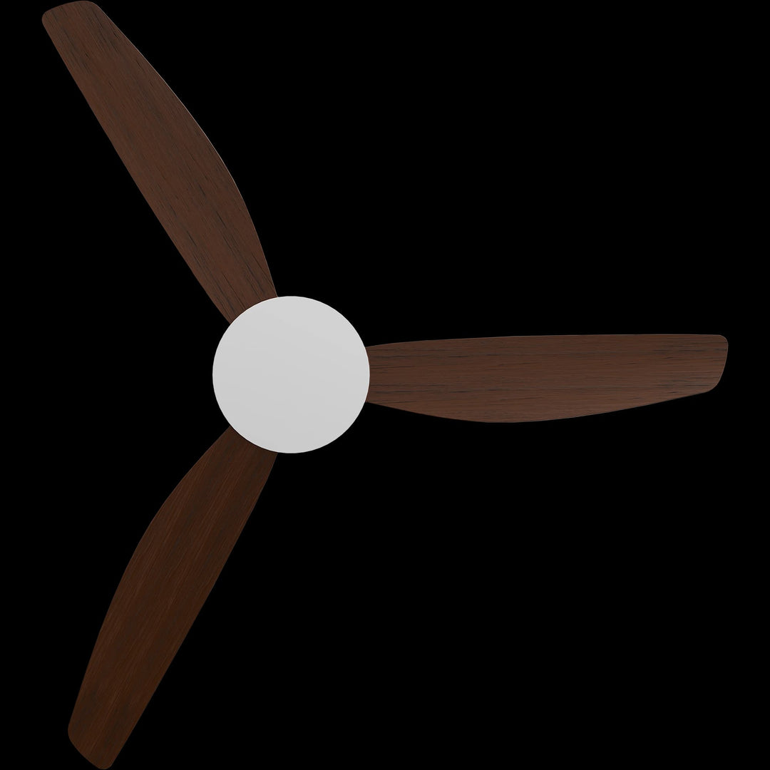 Calibo Condor 56" DC Smart Ceiling Fan with Remote Control | White and Koa