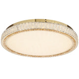 Telbix Lucent 600mm LED Oyster Light | Gold