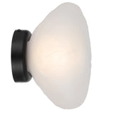 Telbix Zecca Wall Light | Black and Frost