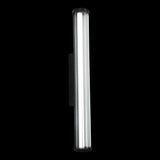 Calibo Junco Vertical Slimline Tubular 3CCT LED Exterior Wall Light | Medium