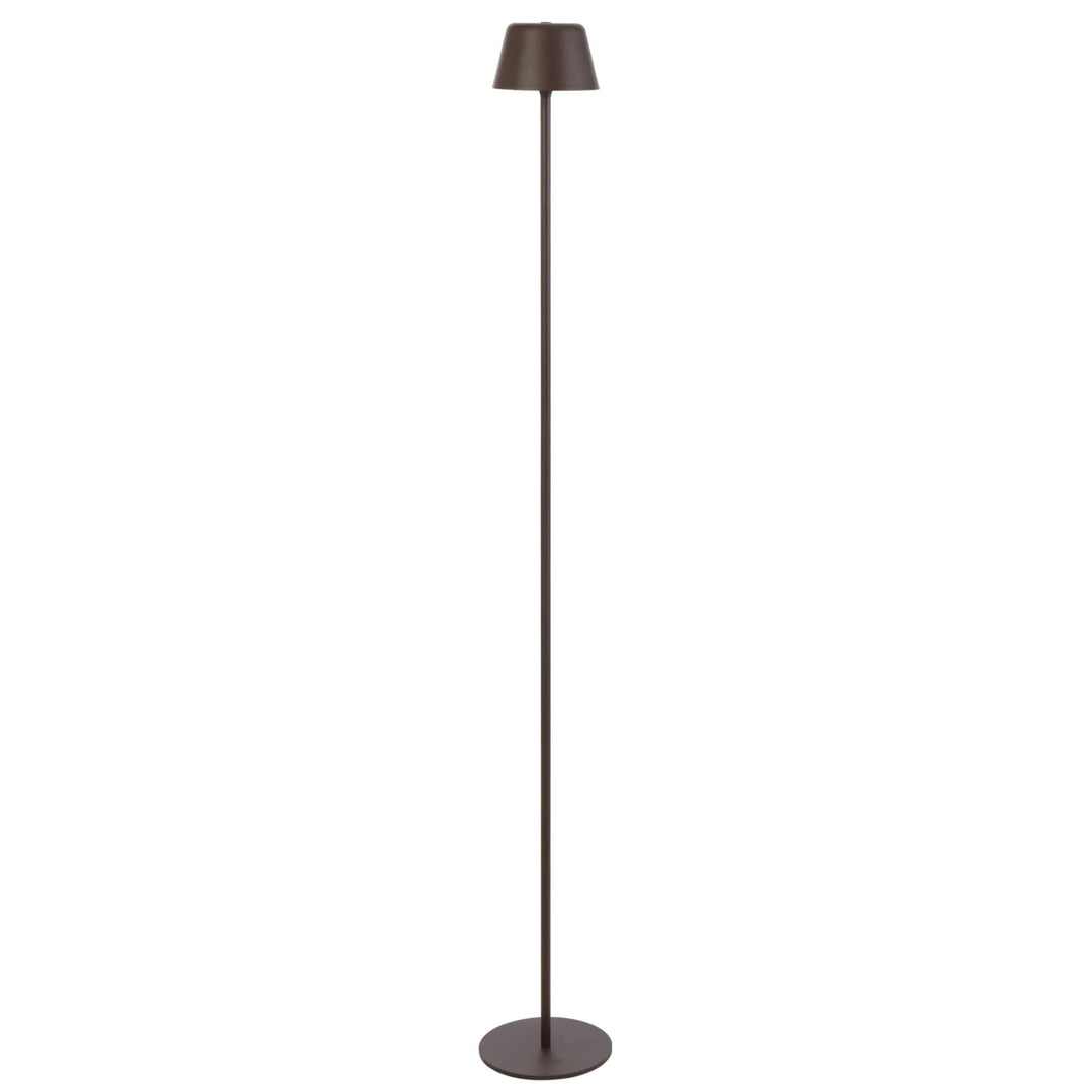 Telbix Briana Rechargeable LED Floor Lamp | Brown