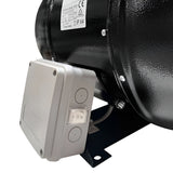 Fanco TT Mixflow Silent Plug and Play Inline Exhaust Fan | 150mm