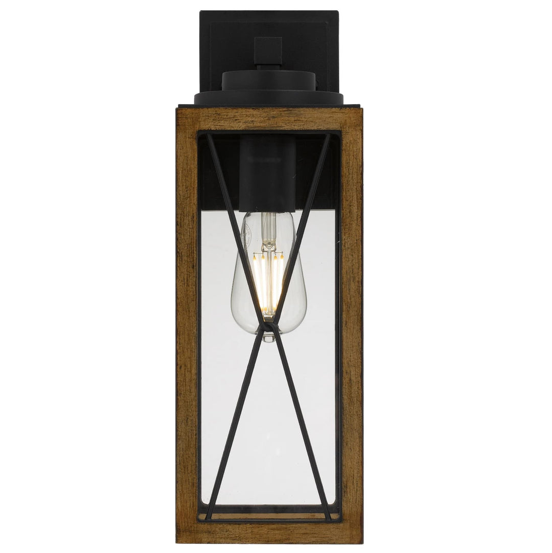 Telbix Mallory 40 Exterior Wall Light | Black