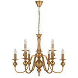 Telbix Siedel 9-Light Pendant | Copper