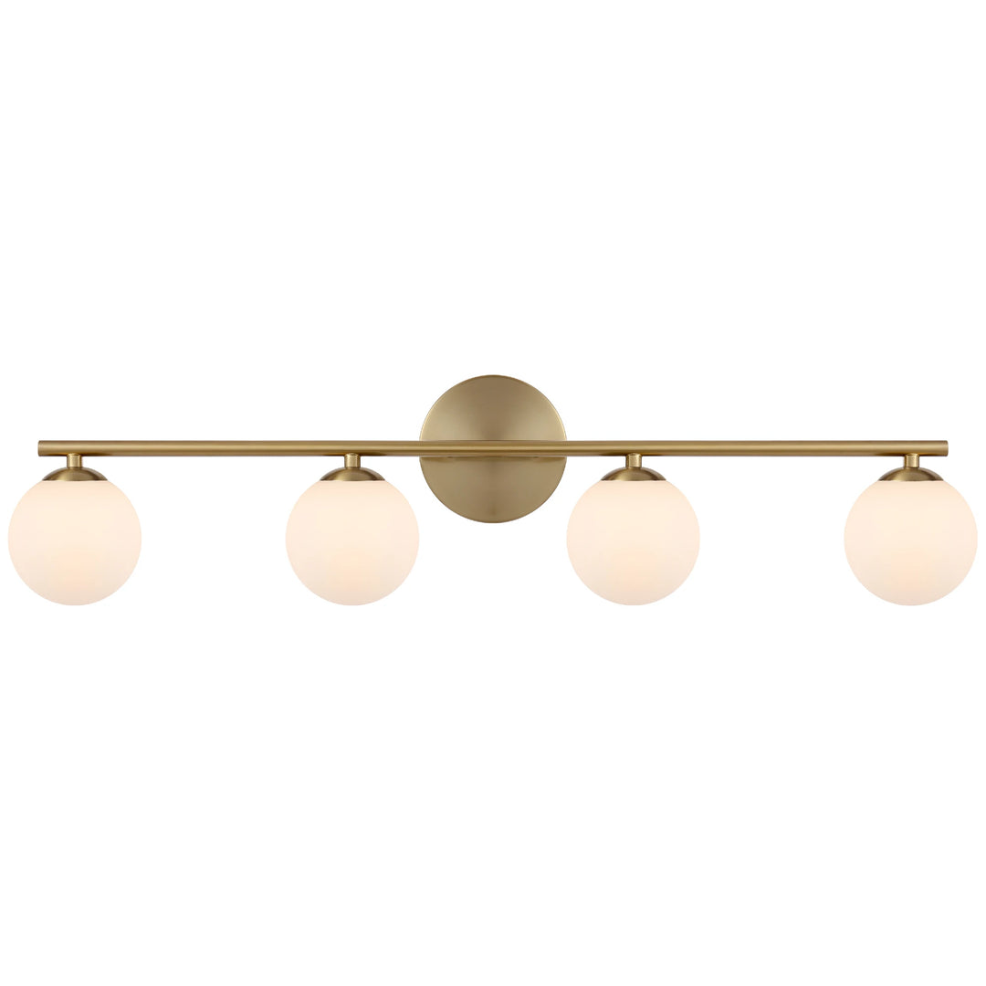 Telbix Moran 4 Light Vanity Light | Antique Gold
