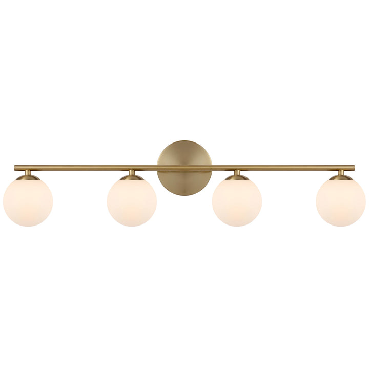 Telbix Moran 4 Light Vanity Light | Antique Gold