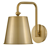 Hinkley Blake Medium Wall Light by Lark | Lacquered Brass