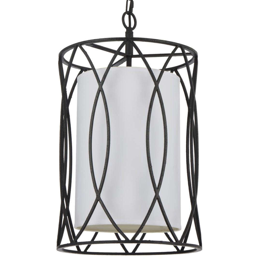 Telbix Dover 3 Light Pendant | Black