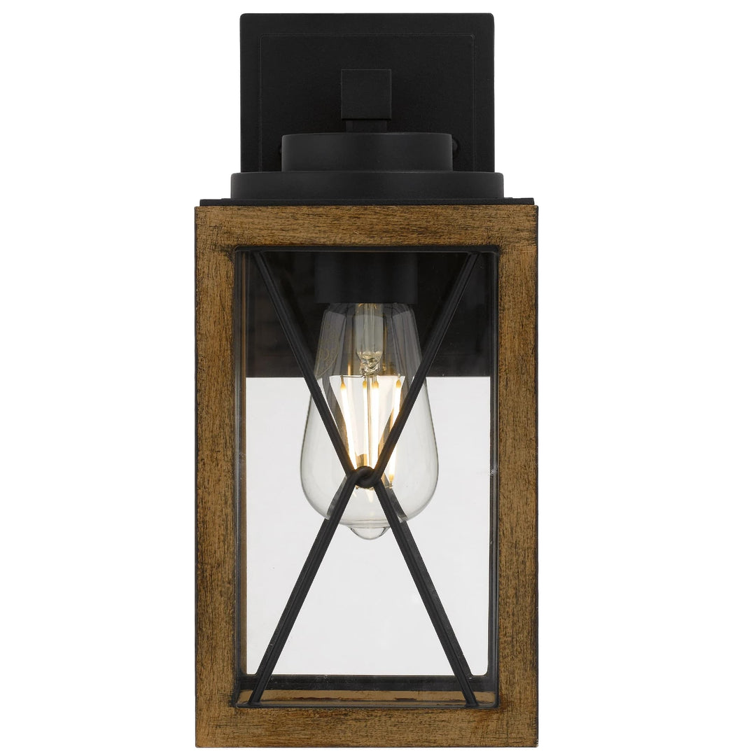 Telbix Mallory 30 Exterior Wall Light | Black