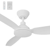 Calibo Sora 52" DC Ceiling Fan with Wall Control and Remote | White