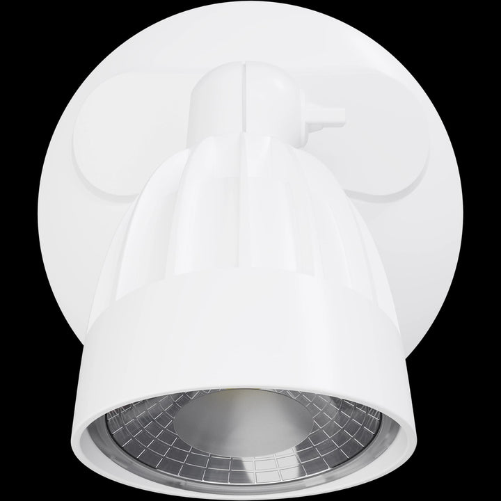 Calibo Nighthawk Single LED Spotlight With Sensor | White