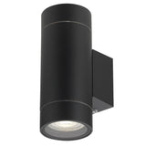 Telbix Kman 12W LED Up/Down Wall Light | Black