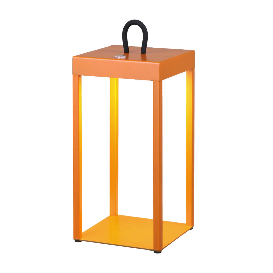Telbix Sotra Rechargeable LED Table Lamp | Orange