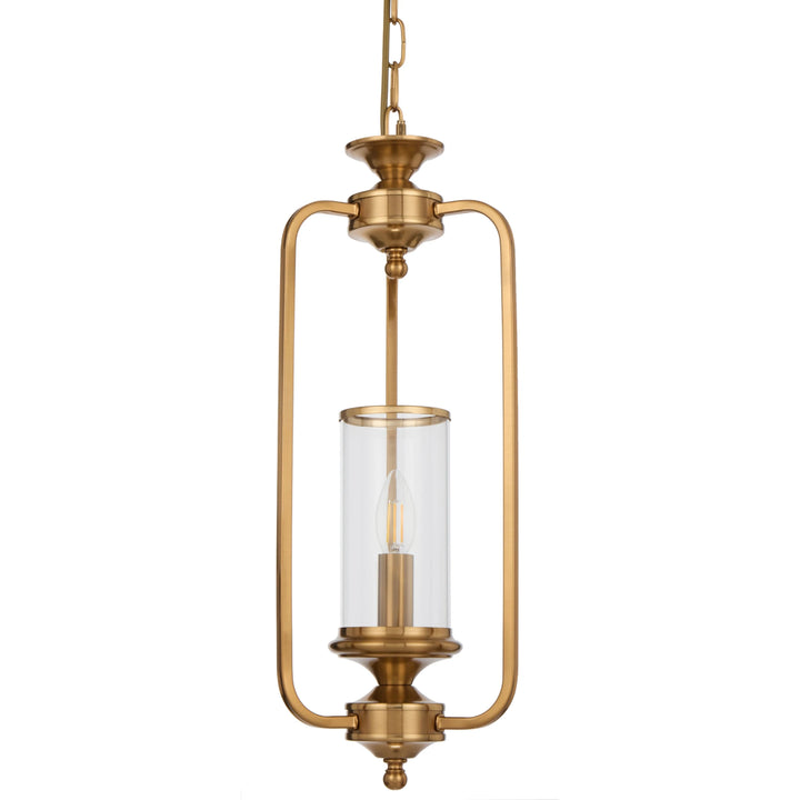 Telbix Velden 1 Light Pendant | Copper