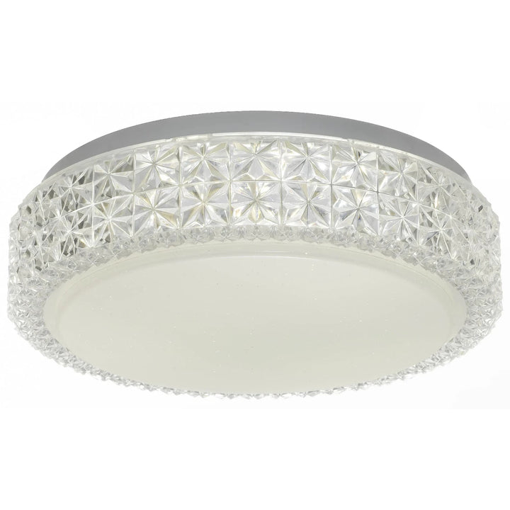 Telbix Amelia 18W LED Oyster Light | White