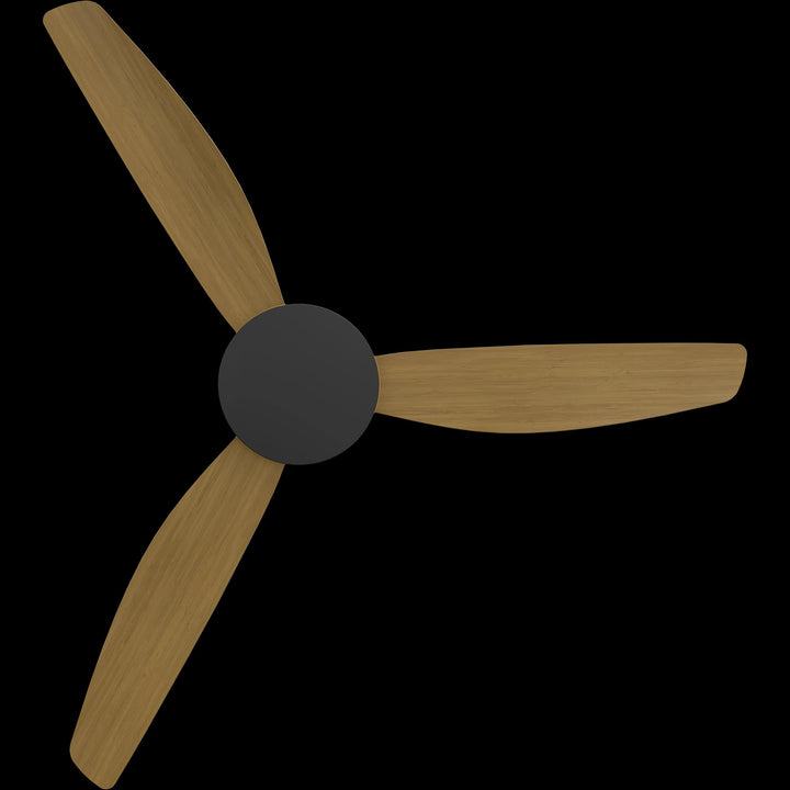 Calibo Condor 56" DC Smart Ceiling Fan with Remote Control | Black and Teak