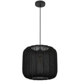 Telbix Jonsel Medium Pendant Light | Black