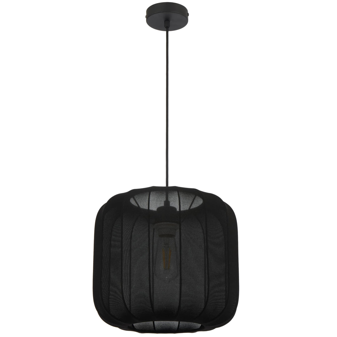 Telbix Jonsel Medium Pendant Light | Black