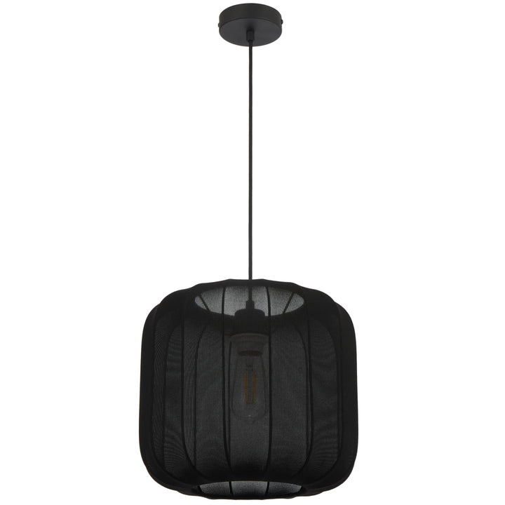 Telbix Jonsel Medium Pendant Light | Black
