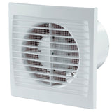 Fanco S Series White Compact Wall/Ceiling Exhaust Fan | 150mm