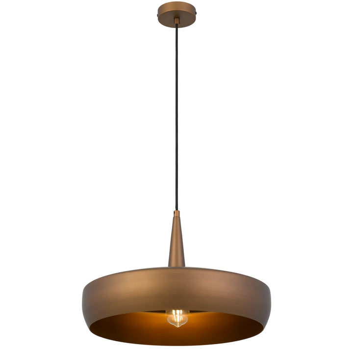Telbix Sabra 45 Pendant | Antique Copper