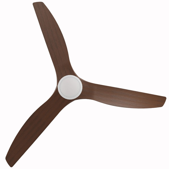 Calibo Smart CloudFan 72" (1830mm) ABS DC Ceiling Fan with 20W CCT LED Light and Remote | White & Koa