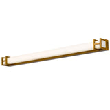 Telbix Gilson Large Tricolour LED Vanity Light | Antique Gold
