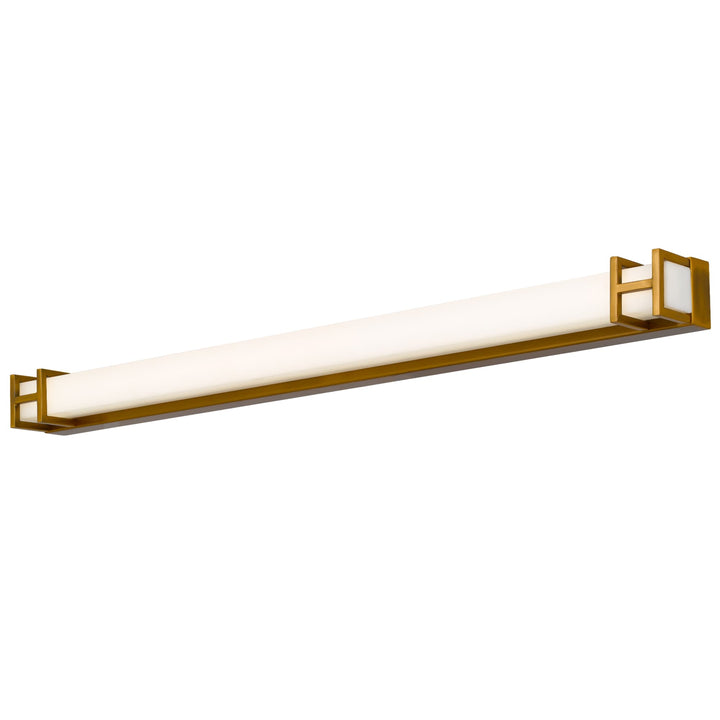Telbix Gilson Large Tricolour LED Vanity Light | Antique Gold
