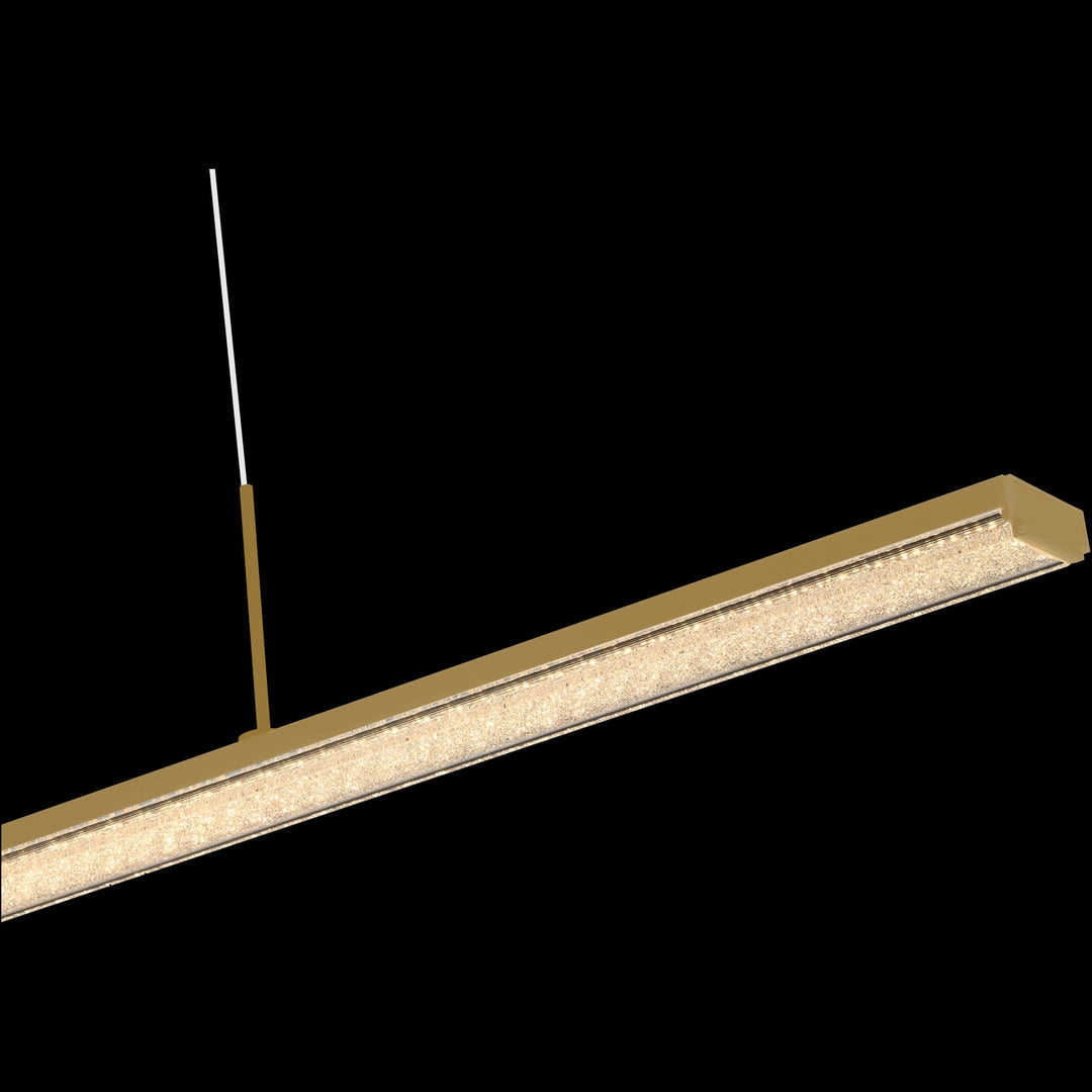 Calibo Dazzle 1500mm Linear LED Pendant | Brass