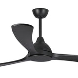 Fanco Sanctuary DC 86" Solid Timber Blade Indoor/Outdoor Ceiling Fan With Remote | Black