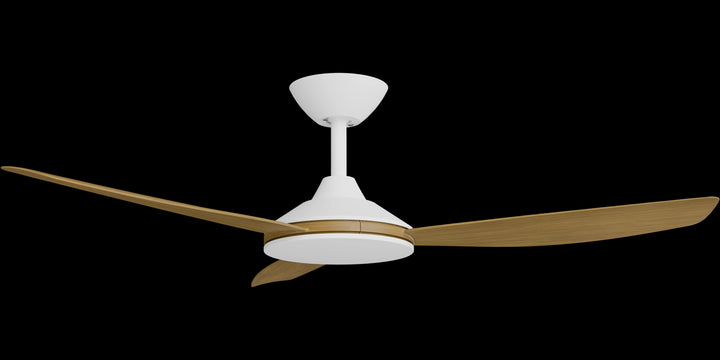 Calibo Condor 48" DC Smart Ceiling Fan with Remote Control | White and Teak
