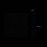 Calibo Gleam Crystalline 550mm Square LED CTC Light | Gold