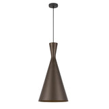 Telbix Flero Brushed Bronze Pendant Light (E27) | Large
