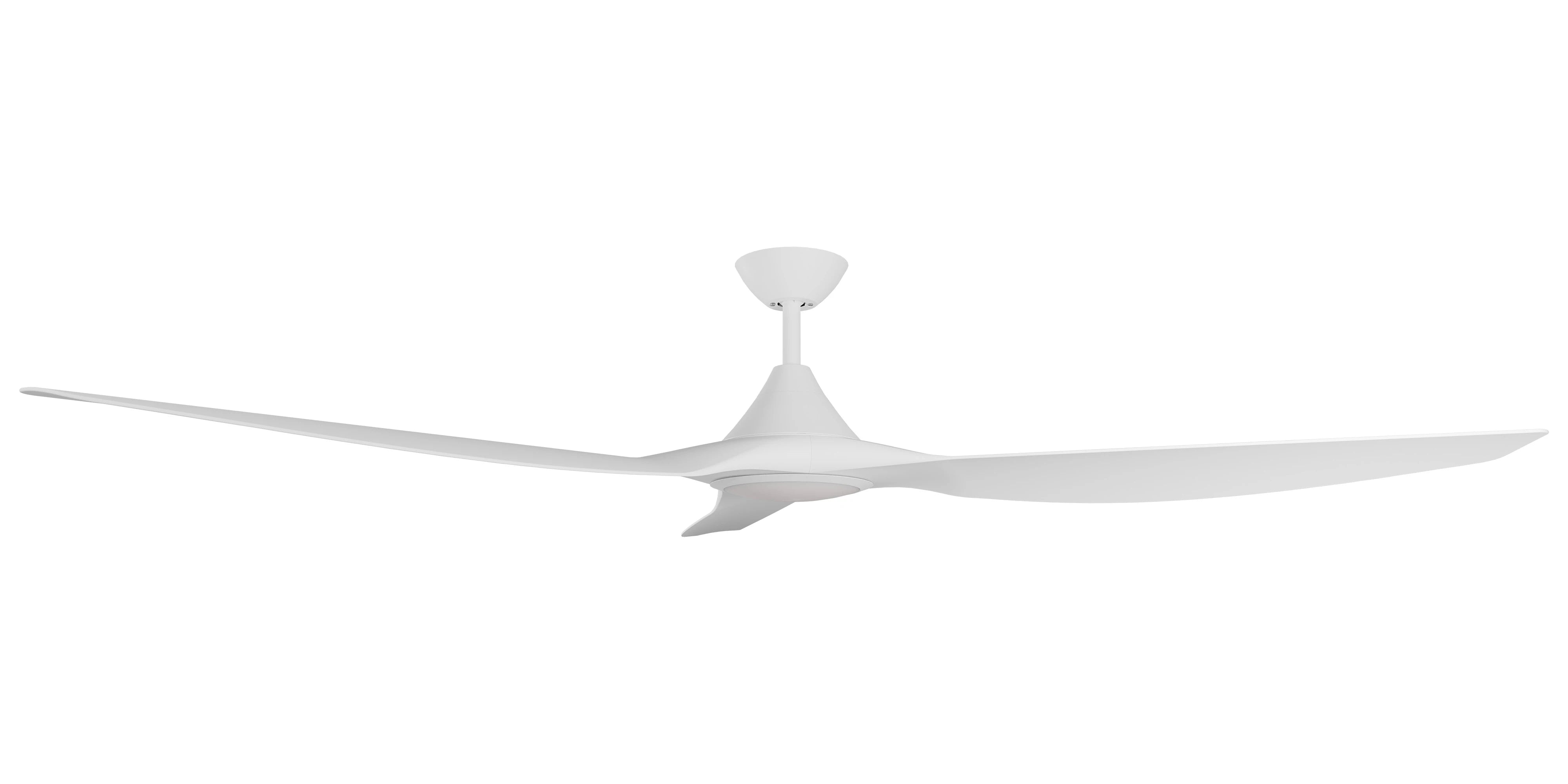 CloudFan 72" (1830mm) ABS DC Ceiling Fan with 20W CCT LED Light and Remote