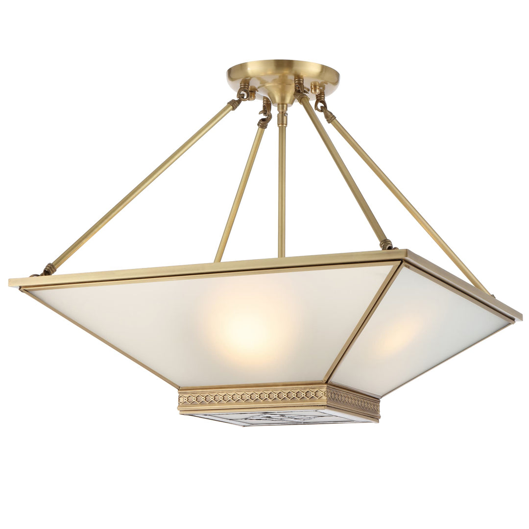Telbix Bracci Pendant | Brass