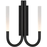 Telbix Joshua 6W LED Wall Light | Black