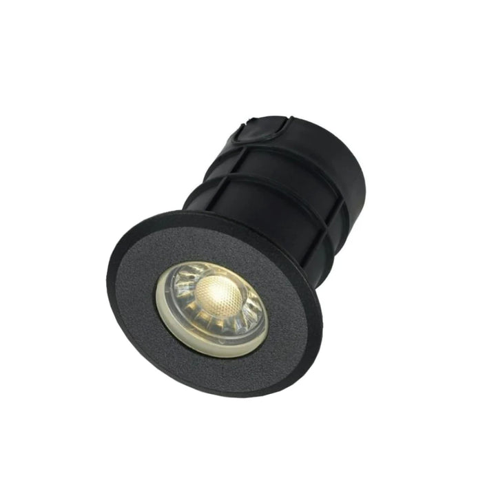 Telbix Luc 8W Variable Voltage In-ground Light IP65 | Black
