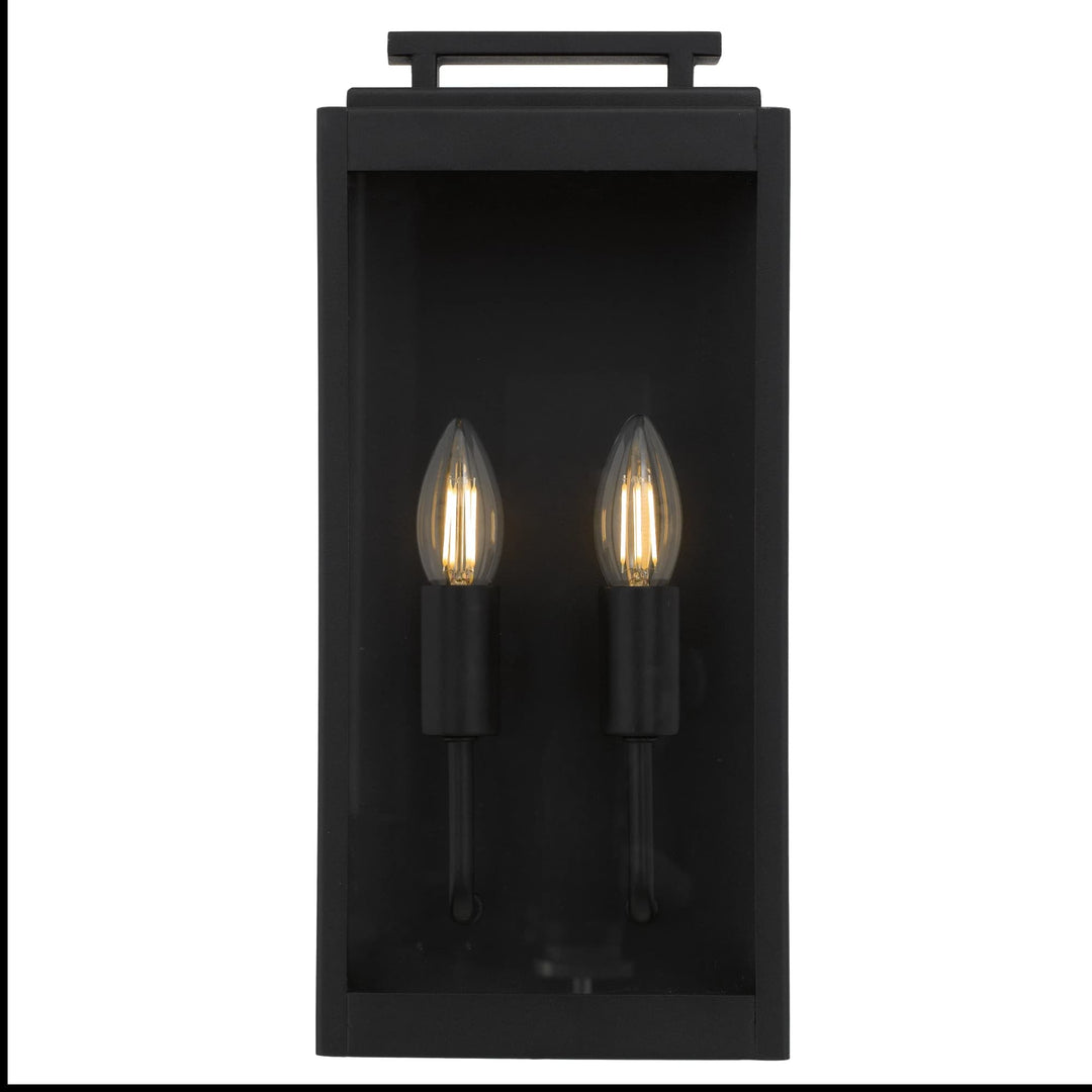 Telbix Truman 2 Light Wall Light | Black