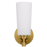Telbix Delmar 1 Light Wall Lamp | Antique Gold