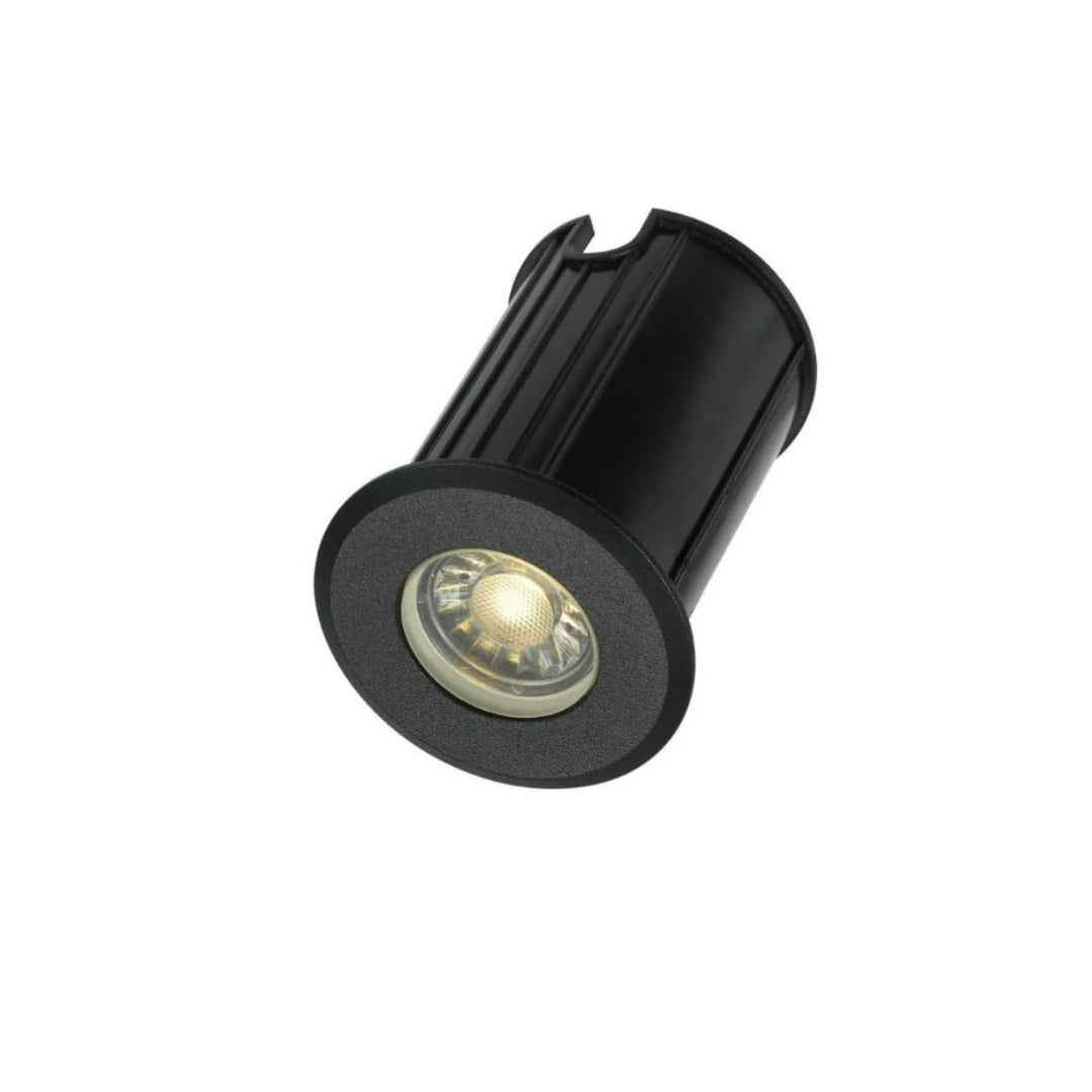 Telbix Luc 5W Variable Voltage In-ground Light IP65 | Black