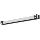 Telbix Gilson Large Tricolour LED Vanity Light | Black