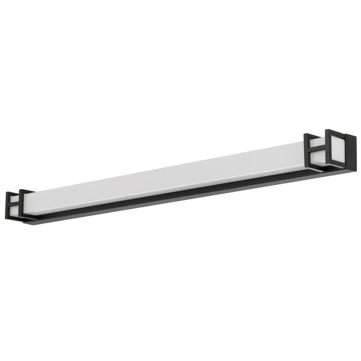 Telbix Gilson Large Tricolour LED Vanity Light | Black